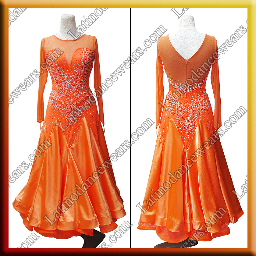 BALLROOM COMPETITION DRESS LDW (ST384)