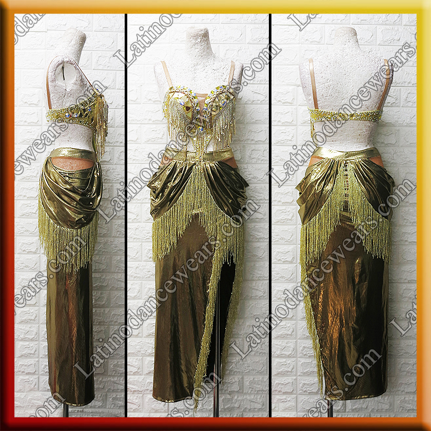 LATIN SALSA COMPETITION DRESS LDW (LT1545)