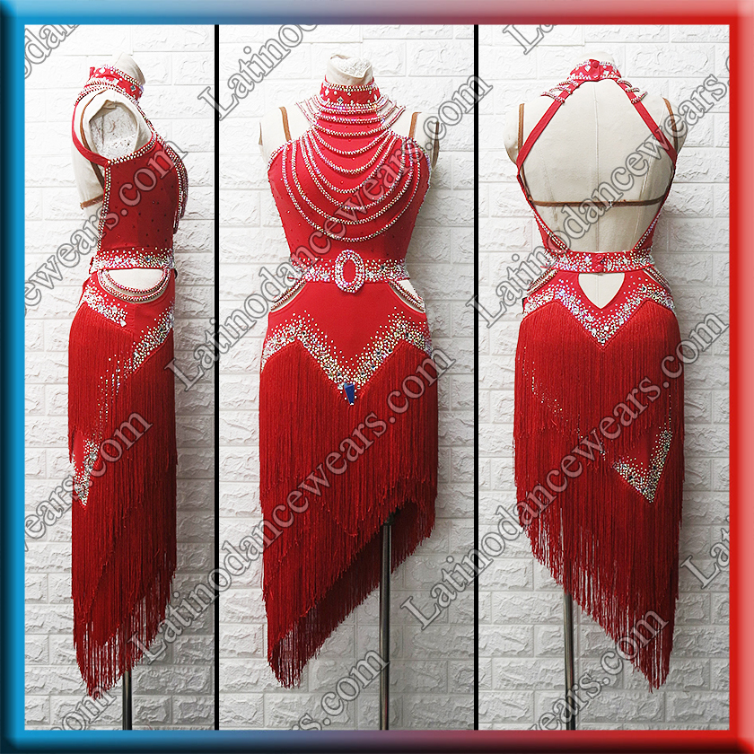 LATIN SALSA COMPETITION DRESS LDW (LT1547)