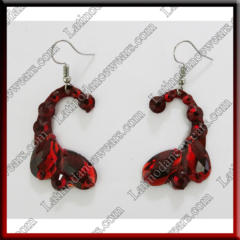 WOMAN LATIN SALSA BALLROOM EARRINGS (EA57)