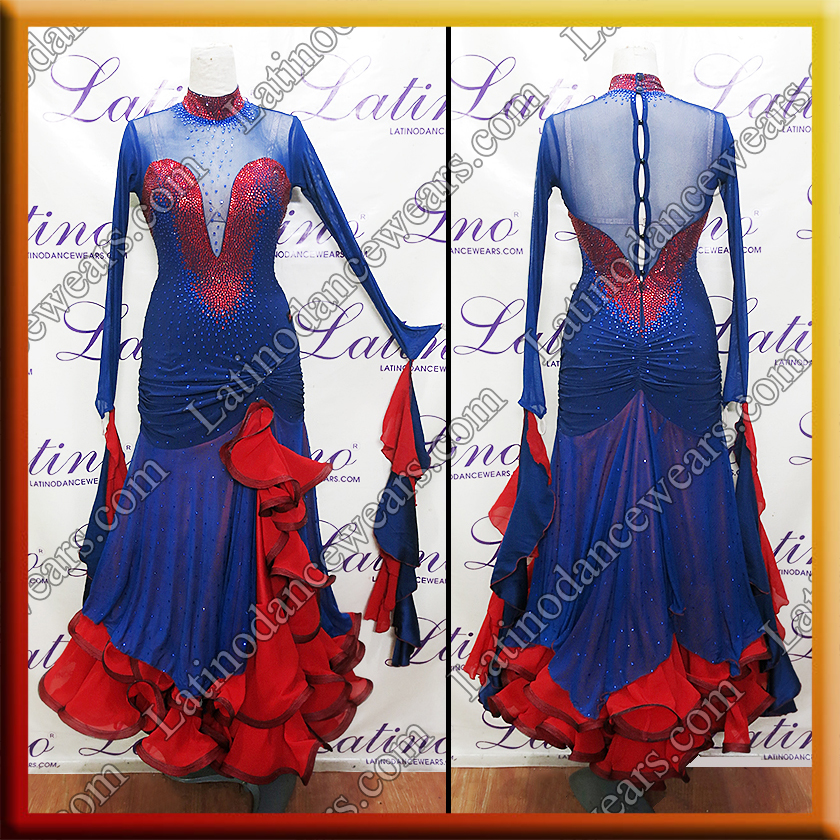 BALLROOM COMPETITION DRESS LDW (ST1046)