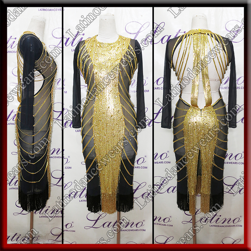 LATIN SALSA COMPETITION DRESS LDW (LS450)