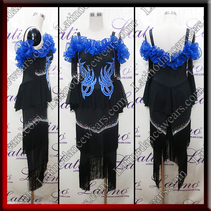 LATIN SALSA COMPETITION DRESS LDW (LT1601)