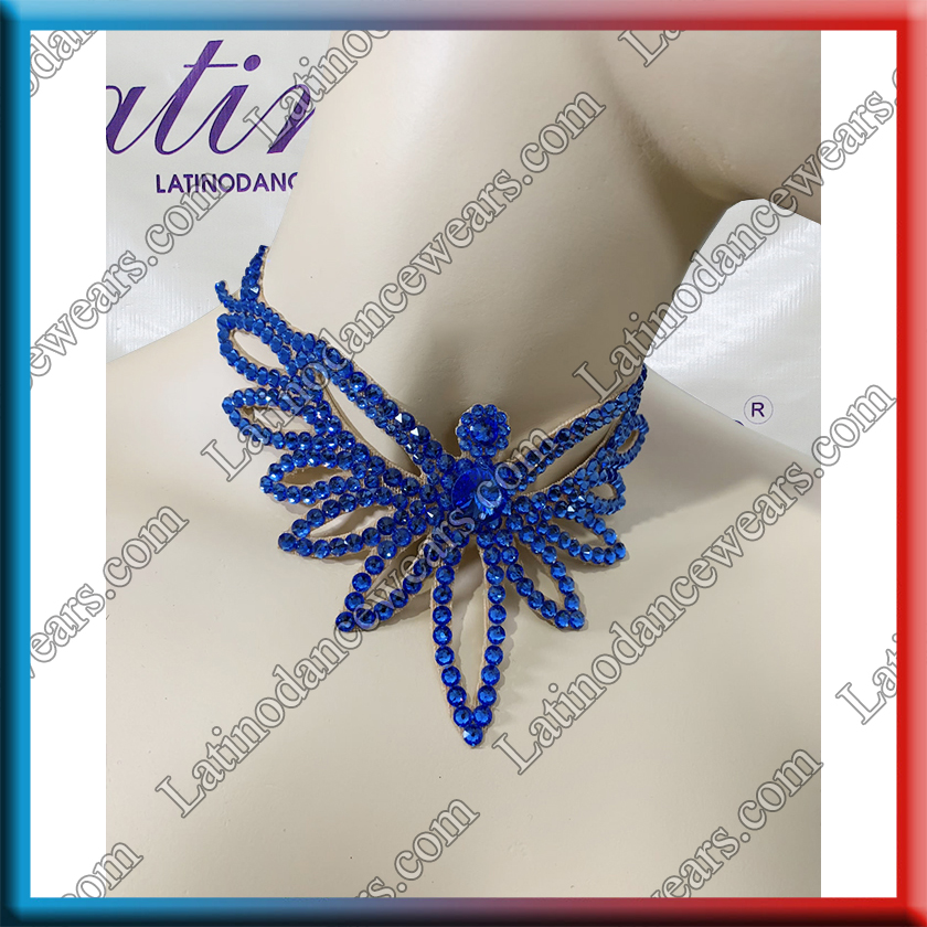 WOMAN LATIN SALSA BALLROOM NECKLACE (NEC105)
