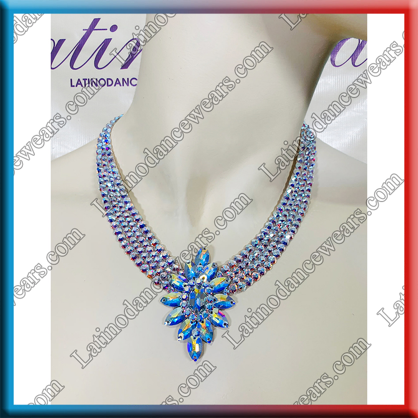WOMAN LATIN SALSA BALLROOM NECKLACE (NEC106)