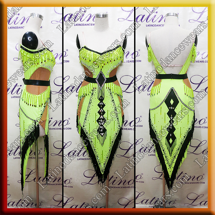 LATIN SALSA COMPETITION DRESS LDW (LT1604)