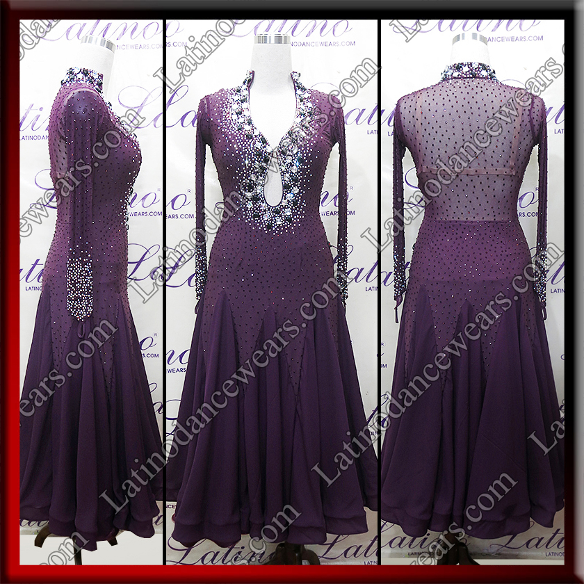 BALLROOM COMPETITION DRESS LDW (ST1053)
