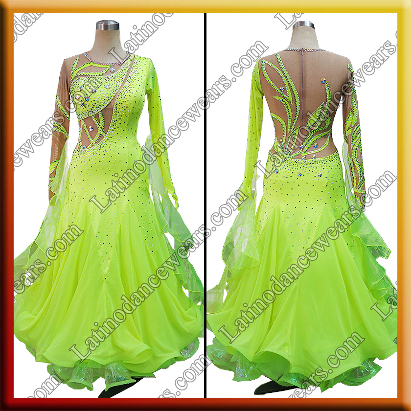 BALLROOM COMPETITION DRESS LDW (ST395)
