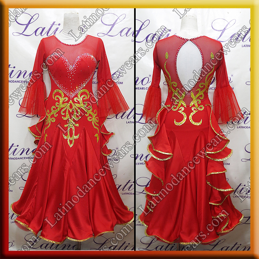 BALLROOM COMPETITION DRESS LDW (ST397)