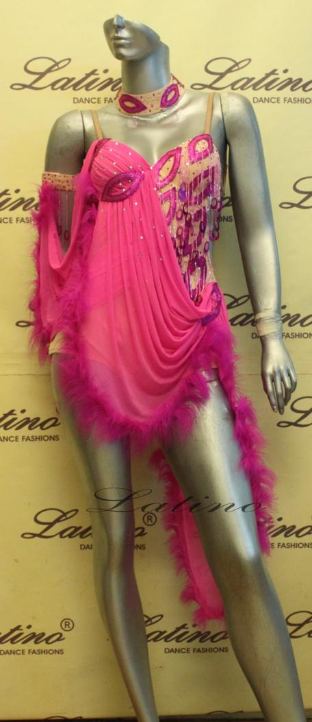 LATIN SALSA COMPETITION DRESS LDW (LS86A) only on sale on