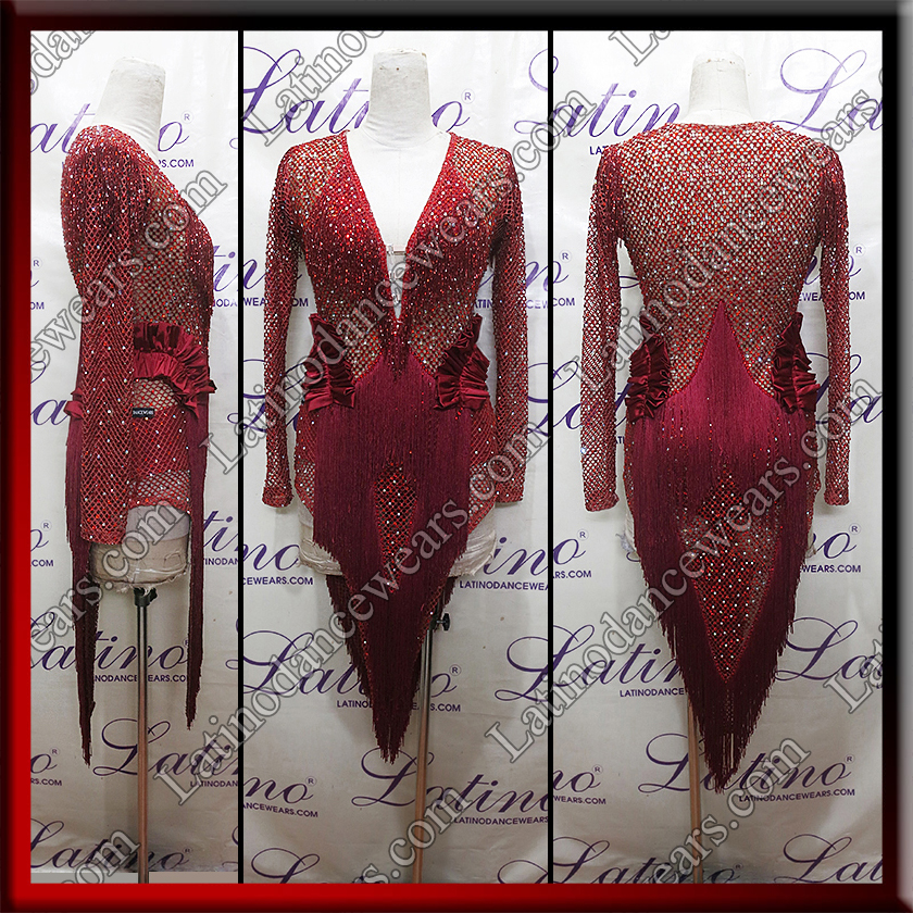 LATIN SALSA COMPETITION DRESS LDW (LT3554)