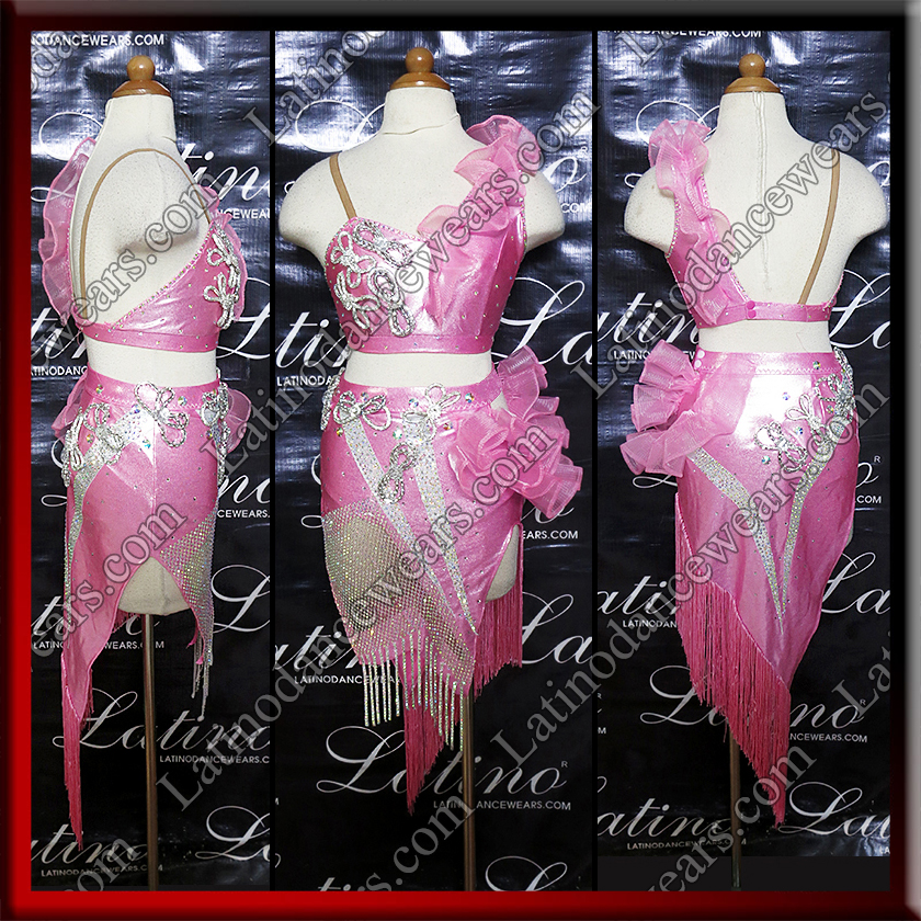 JUNIOR LATIN SALSA COMPETITION DRESS LDW (LK101)