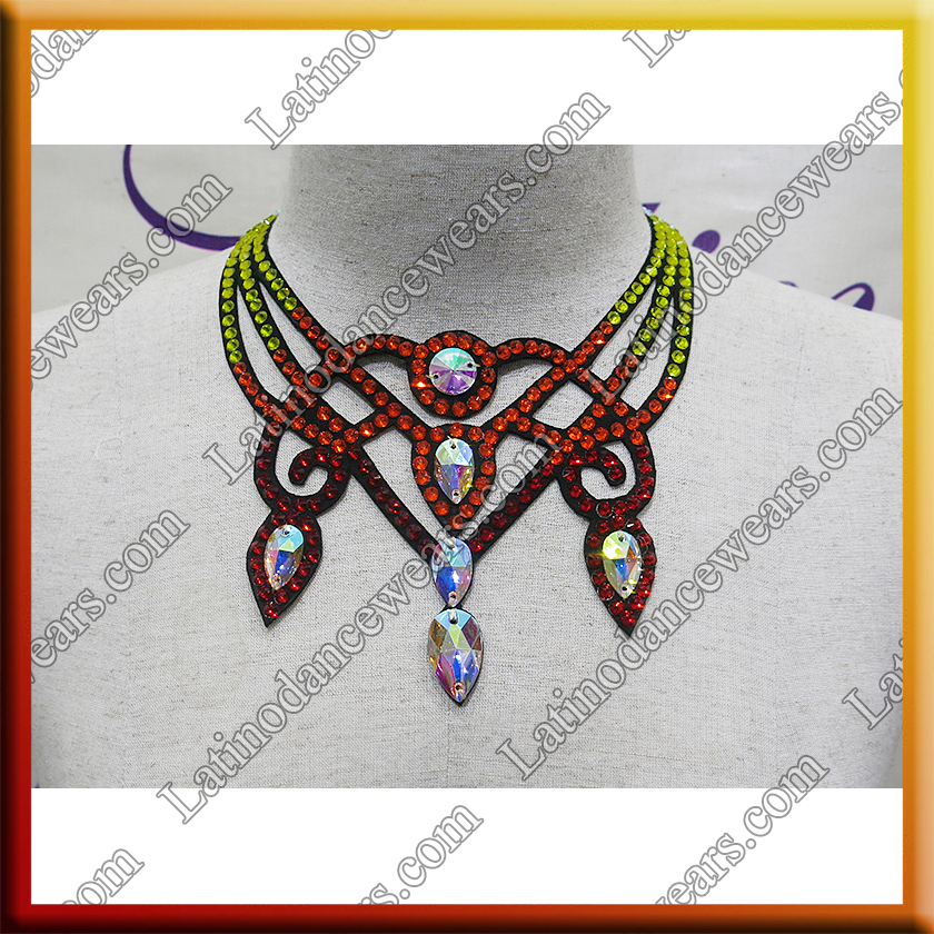 WOMAN LATIN SALSA BALLROOM NECKLACE (NEC107A)