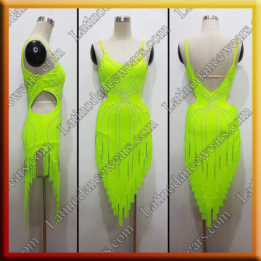 LATIN SALSA COMPETITION DRESS LDW (LT1632)