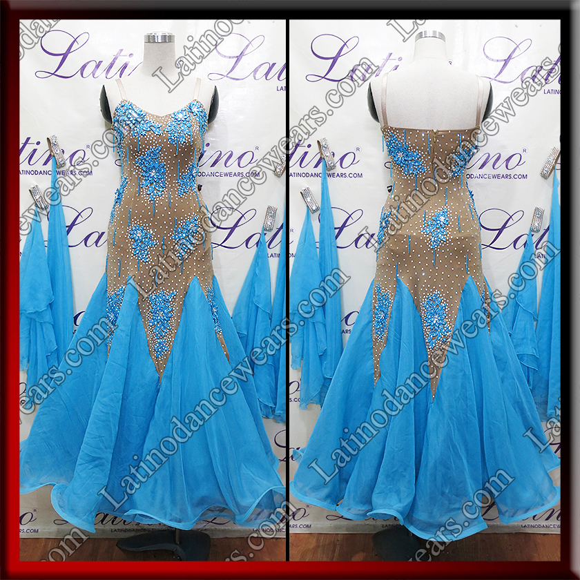 BALLROOM COMPETITION DRESS LDW (AS16A)