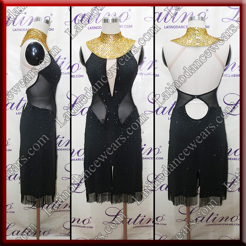 LATIN SALSA COMPETITION DRESS LDW (LT3131)