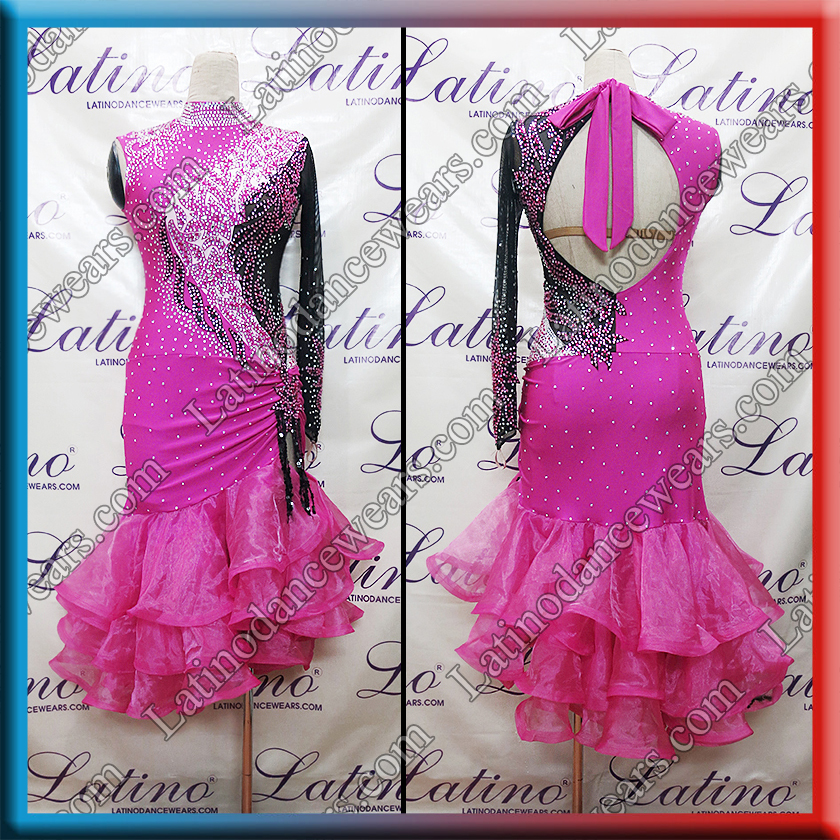 LATIN SALSA COMPETITION DRESS LDW (LT1009A)
