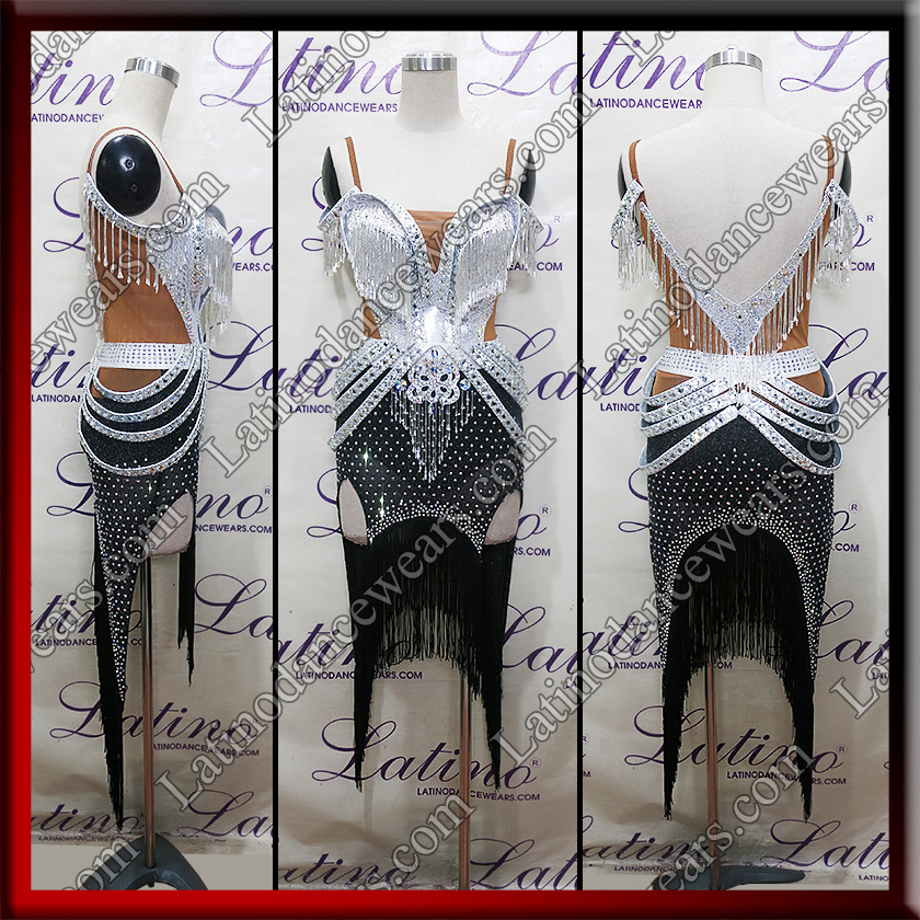 LATIN SALSA COMPETITION DRESS LDW (LT1659)