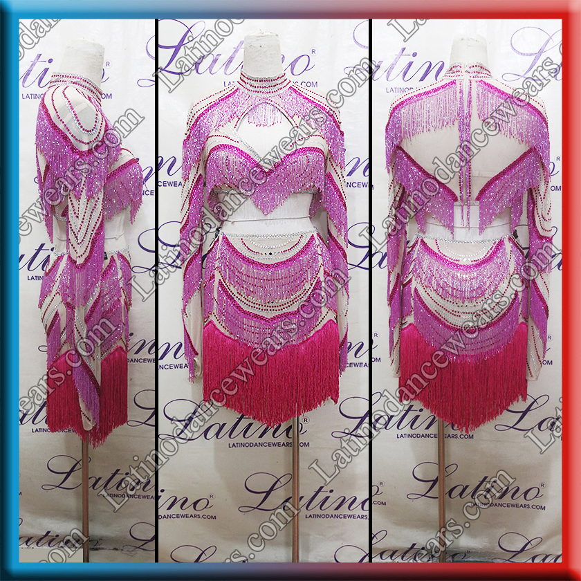 LATIN SALSA COMPETITION DRESS LDW (LT3556)