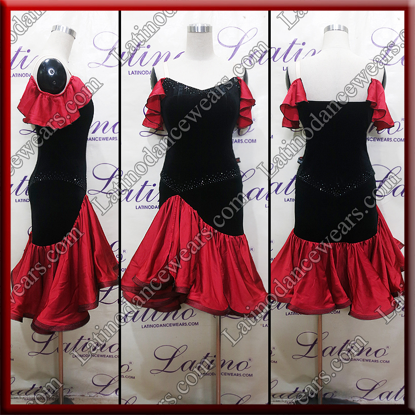 LATIN SALSA COMPETITION DRESS LDW (LT3557)