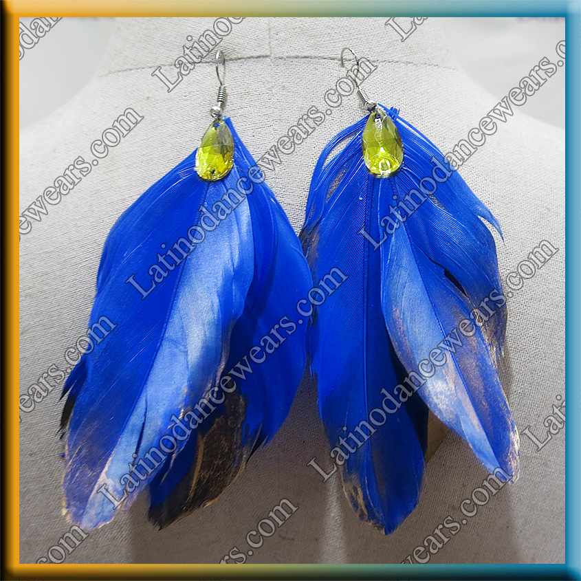 WOMAN LATIN SALSA BALLROOM EARRINGS (EA60)