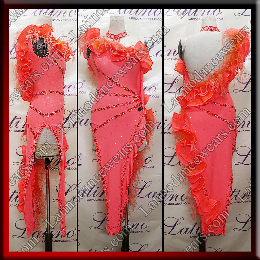 LATIN SALSA COMPETITION DRESS LDW (LT1662)