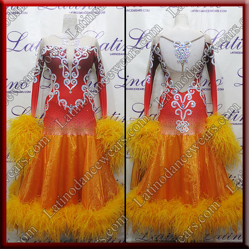 BALLROOM COMPETITION DRESS LDW (ST1057)