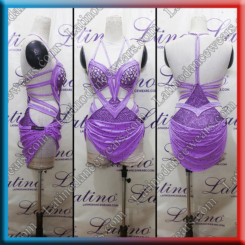 LATIN SALSA COMPETITION DRESS LDW (LT3143)