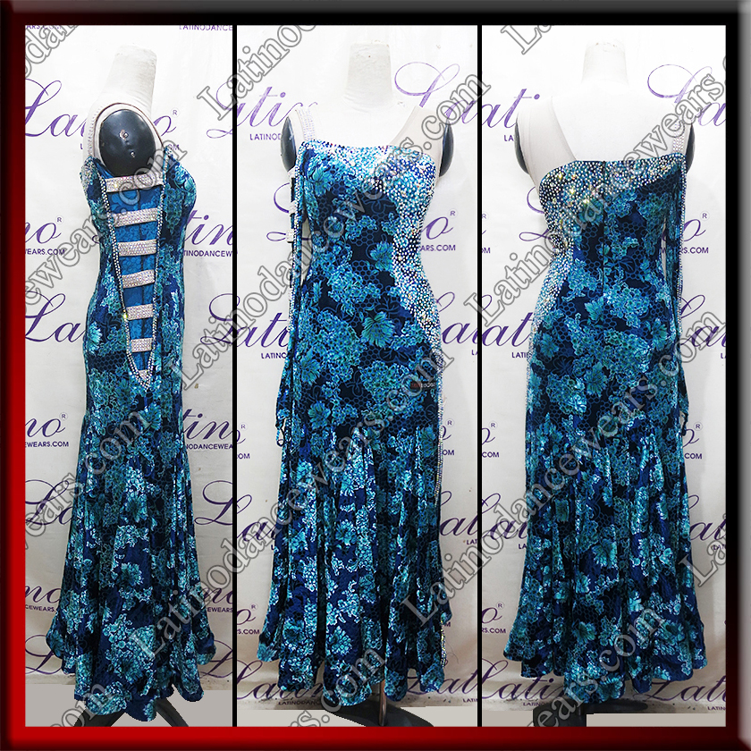 BALLROOM COMPETITION DRESS LDW (ST3512A)