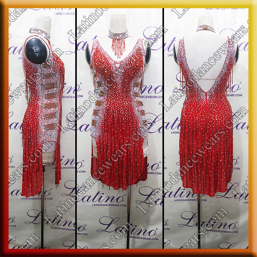 LATIN SALSA COMPETITION DRESS LDW (LT1674)