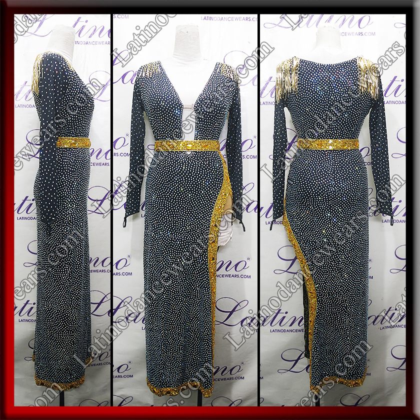 LATIN SALSA COMPETITION DRESS LDW (LT3147)