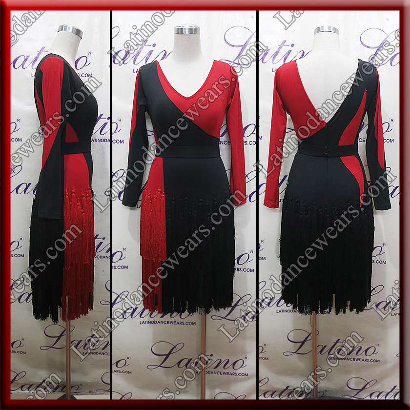 LATIN SALSA COMPETITION DRESS LDW (LT3150)
