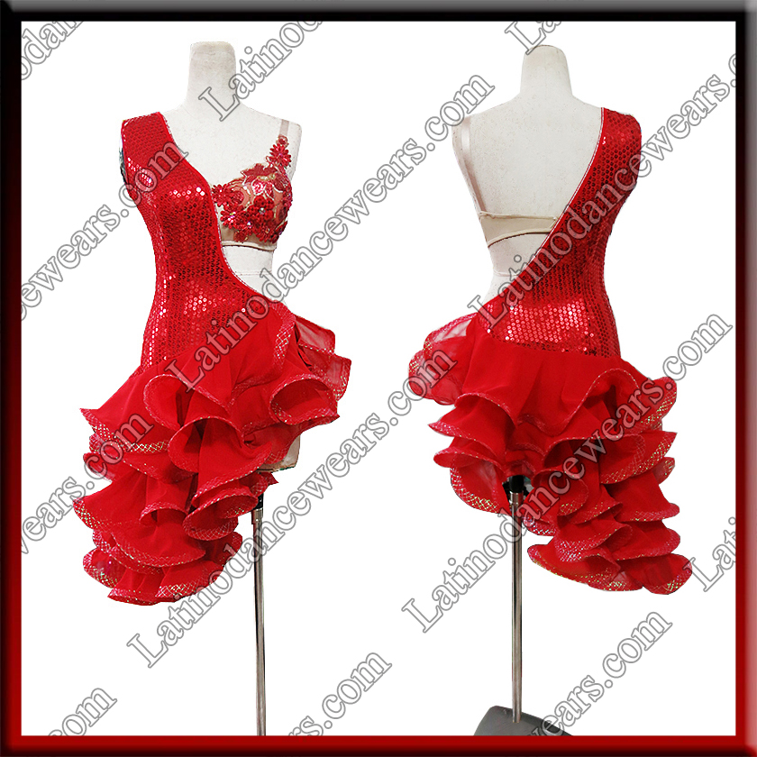 LATIN SALSA COMPETITION DRESS LDW (LT1676)