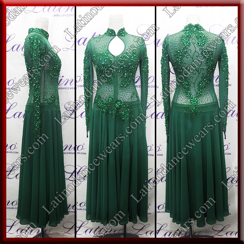 LATIN SALSA BALLROOM COMPETITION DRESS LDW (LS439B)
