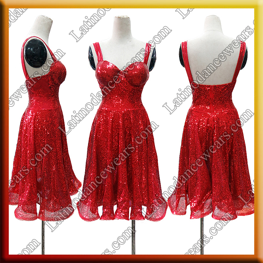 LATIN SALSA COMPETITION DRESS LDW (LT1698)