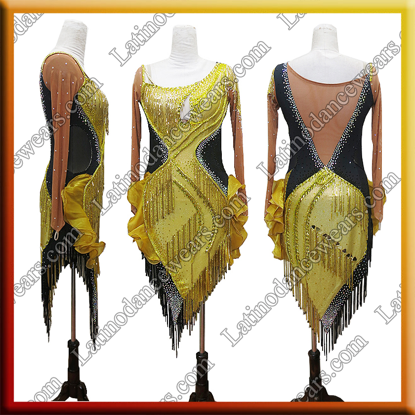 LATIN SALSA COMPETITION DRESS LDW (LT1702)