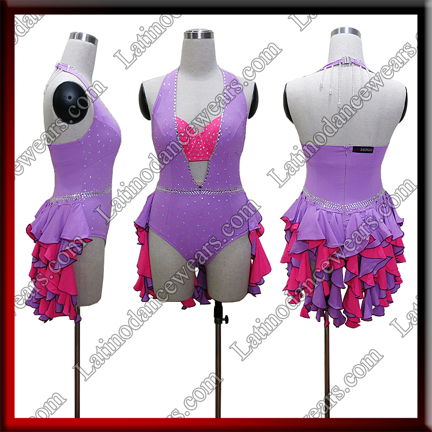 LATIN SALSA COMPETITION DRESS LDW (LS388A)