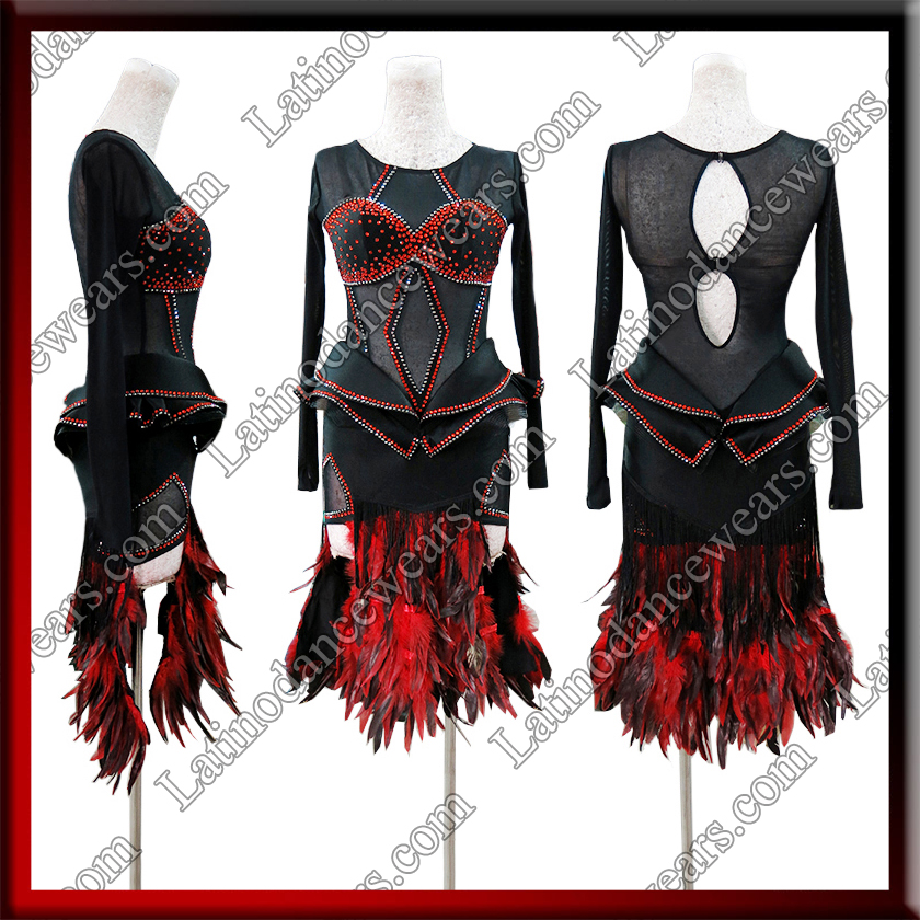 LATIN SALSA COMPETITION DRESS LDW (LT1710)