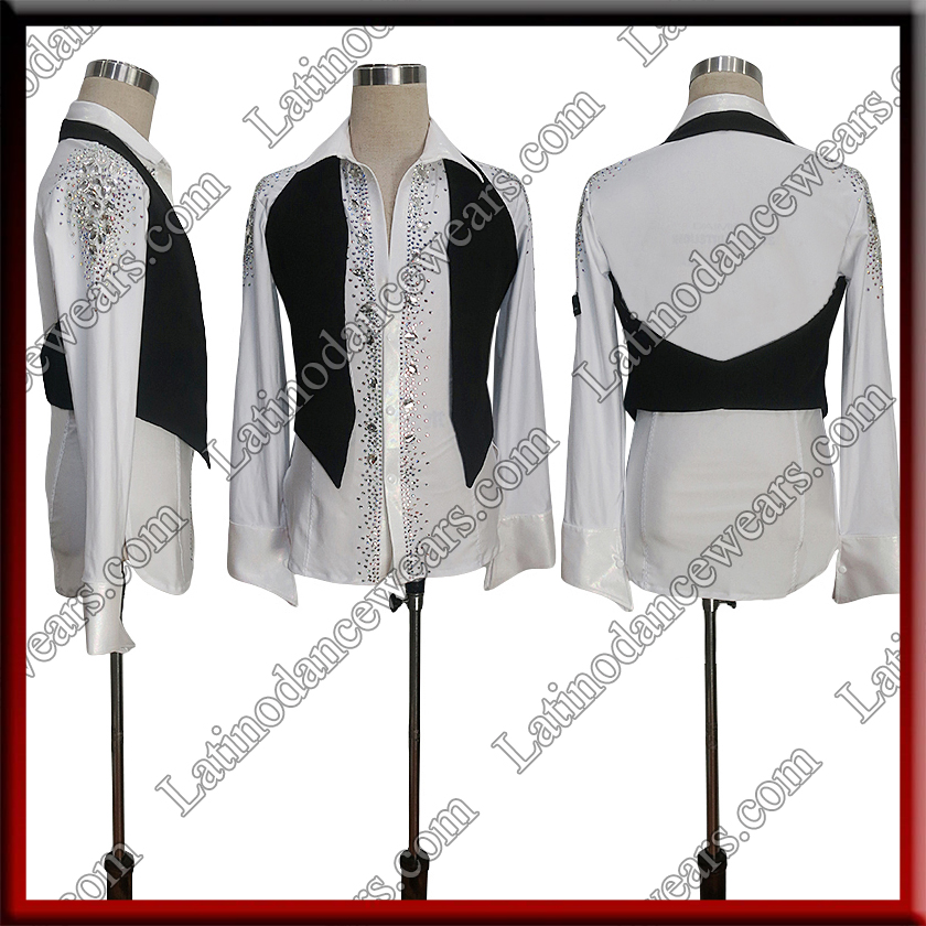 MAN LATIN SALSA SHIRT LDW (B608)