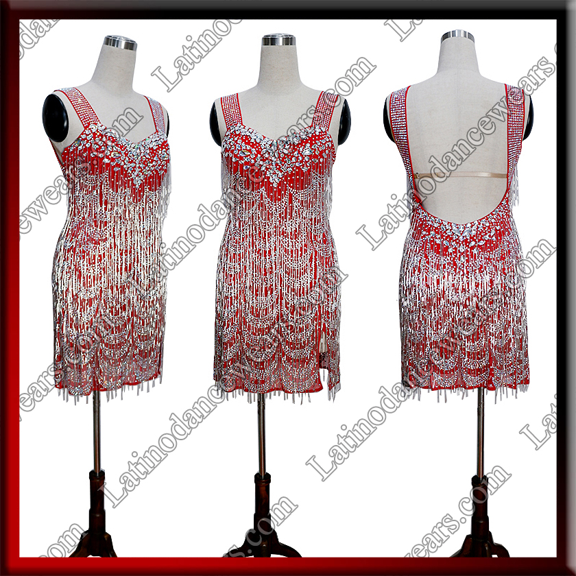LATIN SALSA COMPETITION DRESS LDW (LT3170)
