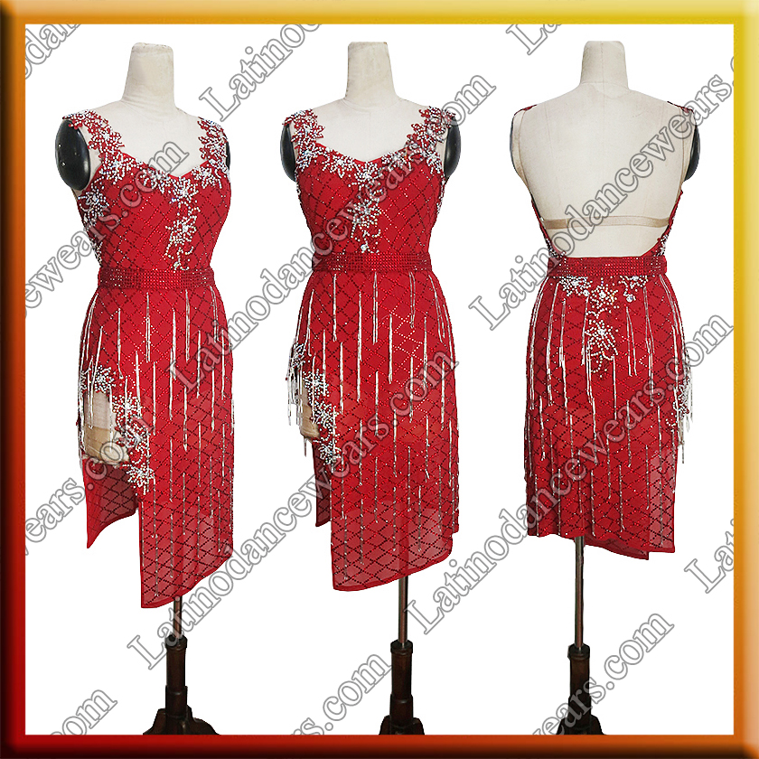 LATIN SALSA COMPETITION DRESS LDW (LT3168A)