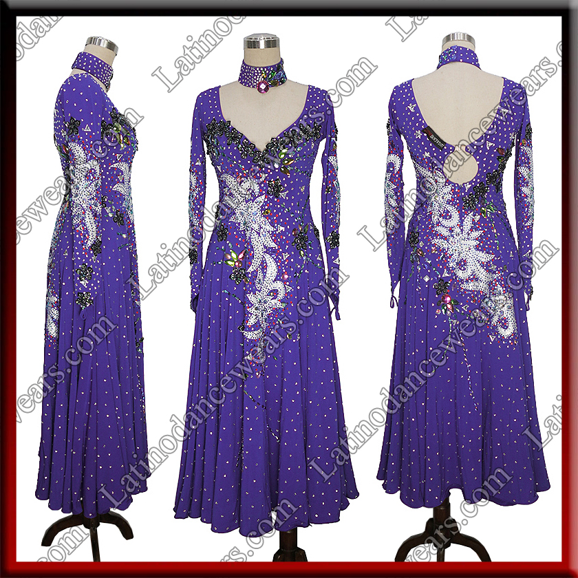 BALLROOM COMPETITION DRESS LDW (SS62B)