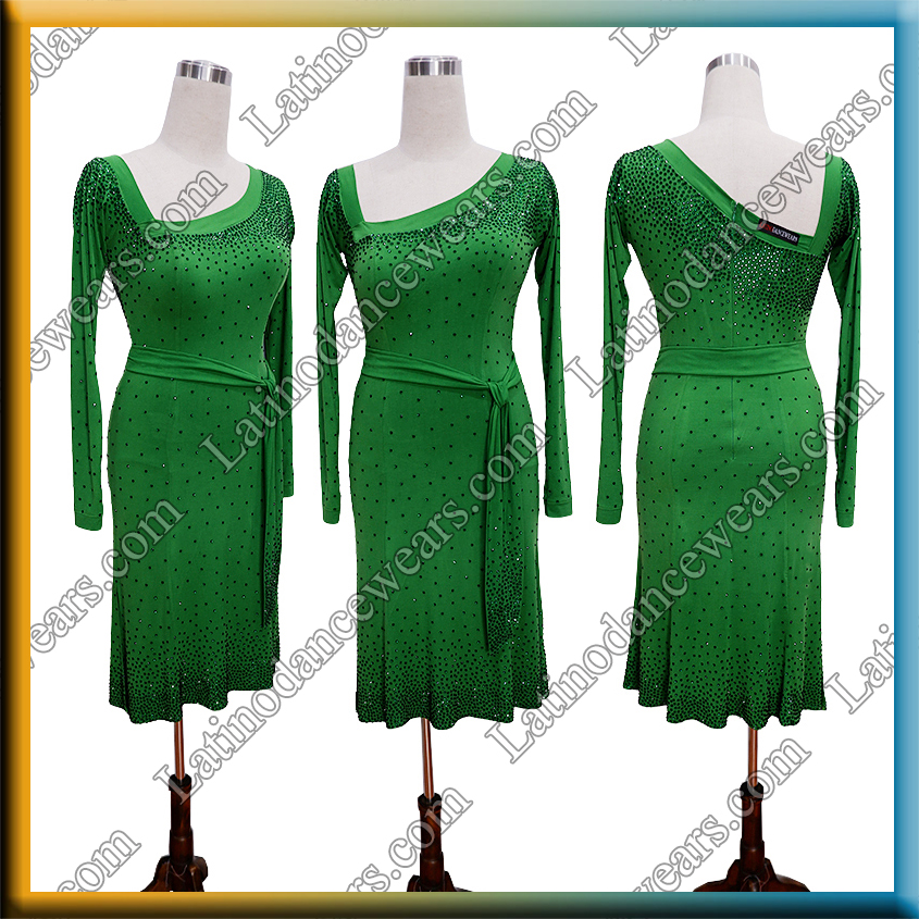 LATIN SALSA COMPETITION DRESS LDW (LT3160B)