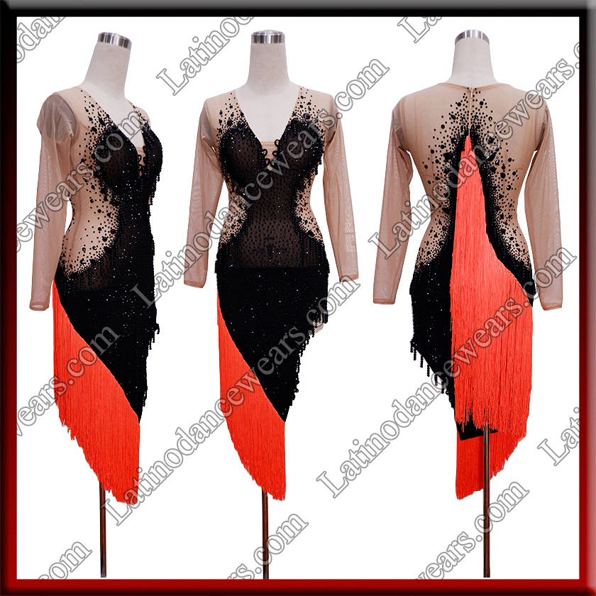 LATIN SALSA COMPETITION DRESS LDW (AL133)