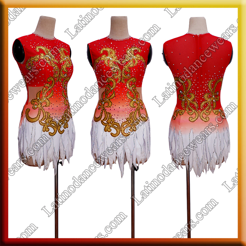 LATIN SALSA COMPETITION DRESS LDW (LT1734)