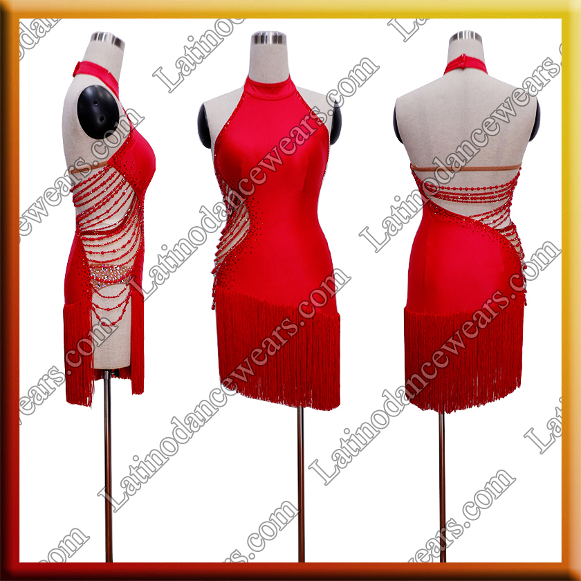 LATIN SALSA COMPETITION DRESS LDW (LT1739)