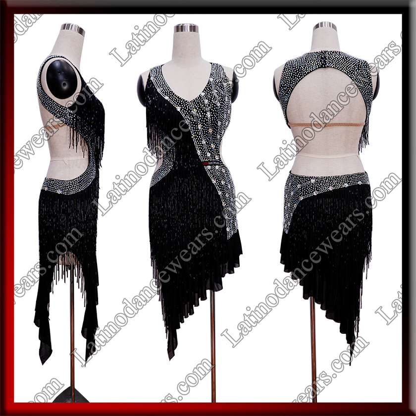 LATIN SALSA COMPETITION DRESS LDW (VL783)
