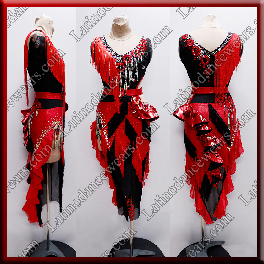 LATIN SALSA COMPETITION DRESS LDW (LT1771)