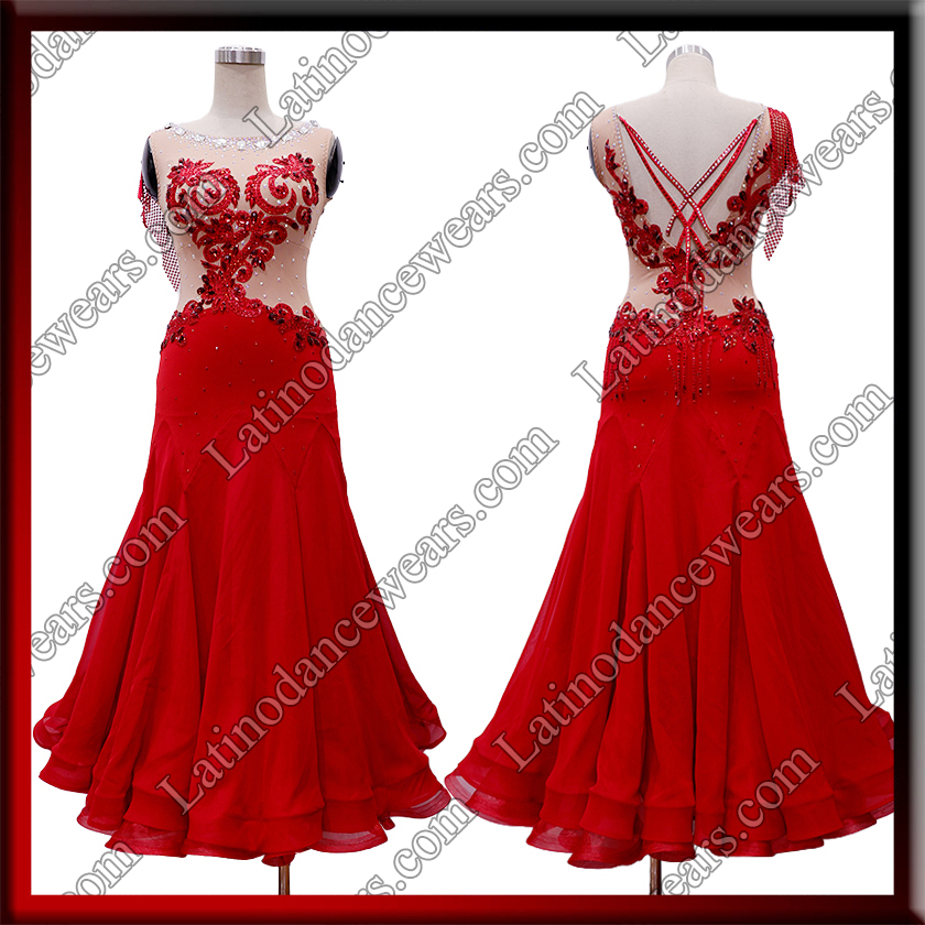 BALLROOM COMPETITION DRESS LDW (ST416)