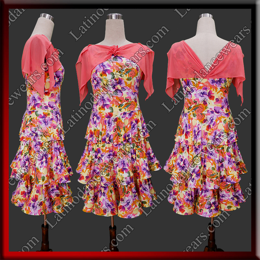 LATIN SALSA COMPETITION PRACTICE DRESS LDW (TL23)